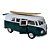 Miniatura Volkswagen Kombi Surf Verde 1:32 - Imagem 1
