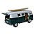 Miniatura Volkswagen Kombi Surf Verde 1:32 - Imagem 2