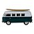 Miniatura Volkswagen Kombi Surf Verde 1:32 - Imagem 3