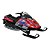 Miniatura Moto Snow Turbo Neve Laranja 1:18 - Imagem 1