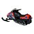 Miniatura Moto Snow Turbo Neve Laranja 1:18 - Imagem 3