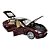Miniatura Porsche Panamera Bordô Acende Luz e Som 1:24 - Imagem 4