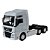 Miniatura Caminhão Man Tgx26.440 Branco Metal Welly 1:64 - Imagem 1