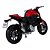 Miniatura Moto Ducati Monster Vermelho Maisto 1:18 - Imagem 1