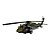 Miniatura Helicóptero Black Hawk EUA Camuflado Metal 1:96 - Imagem 1