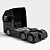 Miniatura Caminhão Iveco Preto 1:50 - Imagem 4