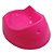COMEDOURO CARA DE GATO 200ML  - ROSA - Imagem 1
