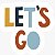 Placa Decorativa Lets Go - Imagem 1