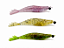 Kit Camarão Big Ones 6cm 15 Und 3 Cores Pegadeiras Isca Soft - Imagem 1