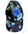 BONE RC PRETO COM HIBISCUS AZUIS - Imagem 1