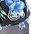 BONE RC PRETO COM HIBISCUS AZUIS - Imagem 2