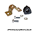 Kit Abraçadeira c/ Bucha Barra Estabilizadora Dianteira Externa Niva (Nova) Ref. 0303 - Imagem 1