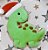 Dinossauro Noel (cortador) - Imagem 1