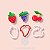 Kit de Frutas - cortadores - Imagem 2