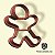 Gingerman-Boneco biscoito (cortador) - Imagem 2