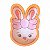 Cortador - Coelho com Laço Páscoa - Imagem 1