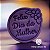 Cortador + Marcador - Feliz dia Mulher redondo com flores - Imagem 2