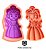 Cortadores + Marcadores - Kit princesas - Imagem 5