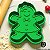 Cortador + Marcador - Gingerbread Menina (Natal) - Imagem 1