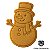 Cortador + Marcador - Boneco de Neve 3 (Natal) - Imagem 2