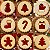 Cortadores + Marcadores - Biscoitos Linzer de Natal - Imagem 1