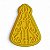 Cortador e Marcador 3D - Nossa Senhora Aparecida 8cm - Imagem 2
