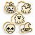 Kit Halloween Fofo - 5 Cortadores e Marcadores de biscoito | Feradesign3D Exclusivo - Imagem 1