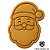Cortadores e Marcadores em 3d - Kit Natal (Papai Noel, Rena, Ginger) com 5cm - Imagem 5