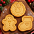 Cortadores e Marcadores 3D - Natal (Ginger, Guirlanda, Bota Noel) - Imagem 1