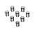 Prolongador Espaçador em Inox Kit com 8 un - Imagem 1