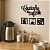Placa Decorativa Cantinho Do Café Mdf Cru Com Adesivo Viníl - Imagem 1
