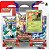 Pokemon Blister Triplo EV2 Escarlate e Violeta Evolucoes em Paldea Copag - Imagem 3