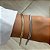 Pulseira Duda Malha em Banho Ouro18k - Imagem 1