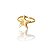 Anel Estrela em Banho Ouro18k - Imagem 5