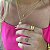 Colar Shine 3 em 1 em Banho Ouro18k - Imagem 1