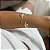 Bracelete Gota em Banho Ouro18k - Imagem 2