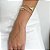 Bracelete Gota em Banho Ouro18k - Imagem 1