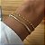 Pulseira Talita Singapura em Banho Ouro18k - Imagem 2
