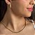 Choker Jade Malha em Banho Ouro18k - Imagem 1