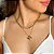 Choker Jade Malha em Banho Ouro18k - Imagem 3