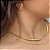 Choker Jade Malha em Banho Ouro18k - Imagem 2