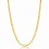 Choker Laura Fita Lisa em Banho Ouro 18k - Imagem 3