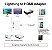 Adaptador Lightning Hdmi Usb iPhone 8 11 Pro X 12 13 Pro - Imagem 4