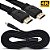 Cabo Hdmi Full Hd UHD 4k 1080p 2 Metros 1.4 Blindado Nylon - Imagem 1