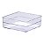 Organizador Diamond Paramount 15x15x5,2cm cristal - Imagem 1