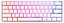 Teclado Mecânico Ducky Channel One 2 Mini Pure White v2 RGB Cherry Red - DKON2061ST-RUSPDWWT1 - Imagem 1