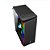 Gabinete Gamer 1STPLAYER RB-4 Preto com 1 Fan e Lateral em Vidro Temperado - RB-4BLACK - Imagem 4