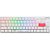 Teclado Mecânico Ducky Channel One 2 SF Pure White RGB Backlit Cherry MX Silver - DKON1967ST-PUSPDWWT1 - Imagem 1