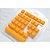 Keycaps Ducky Rubberized Orange translucentes para Teclados Mecânicos em geral - DKSA31-USRDYNNO1 - Imagem 2