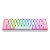 Teclado Mecânico Redragon Dragonborn Branco e Rosa, RGB, Switch Marrom - K630WP-RGB-PT-BROWN - Imagem 4